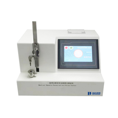 Armazenamento de dados USB Tester de força de penetração de agulha médica 100 mm/min Velocidade de movimento