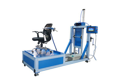Máquina de teste detalhada da força vertical e horizontal da cadeira com controlador do PLC