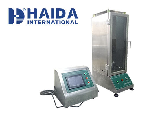 Bom preço Desempenho controlado de programação da combustão da mobília do teste do verificador da inflamabilidade da espuma do PLC on-line