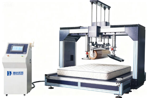Bom preço Máquina de ensaio de fadiga de rolante de colchão abrangente / Equipamento de ensaio de durabilidade de colchão multifuncional on-line