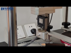 Máquina de testes dobro do Cookware HD-M006 única com resistência de dobra dos revestimentos antiaderentes